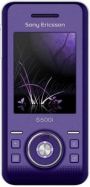   Sony Ericsson S500i purple