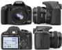  Canon EOS 450D Kit (18-55), Black (2758B005)