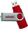   USB Flash 8GB TakeMS MEM-Drive Mini RUBBER USB 2.0 Red