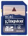   Kingston 8Gb, Class4 (SD4/8GB)
