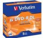  Verbatim DVD+R,8.5Gb DL 8x Slim