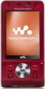   Sony Ericsson W910i red