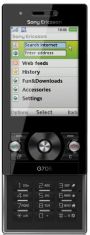   Sony Ericsson G705 black