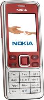 NOKIA 6300, 2.0 , MP3, FM, GPRS, EDGE, 6Mb+microSD. red