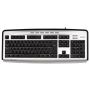  Клавиатура A4Tech KLS-23MUU USB Silver/Black