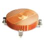 CPU Cooler Socket 775, Spire SP510-1U, Copper, w/o Fan, up to Pentium 4 3.8Ghz in 1U case