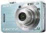  Sony CyberShot DSC-W55 7.2Mpx, 3x OpticalZoom, 6x DigitalZoom, MS Pro Duo, 56Mb, USB, Li-Ion, Blue