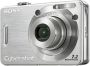 Sony CyberShot DSC-W55 7.2Mpx, 3x OpticalZoom, 6x DigitalZoom, MS Pro Duo, 56Mb, USB, Li-Ion, Silver