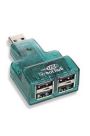  USB Hub Gembird UHB-CN224 mini hub, USB 2.0  4 port