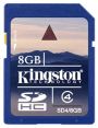   Kingston 8Gb, Class4 (SD4/8GB)