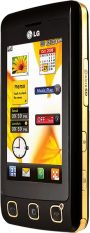  LG KP500 gold black