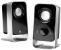   Logitech LS11 2.0 Stereo Speaker System, 3W, Black/Silver  (980-000046)