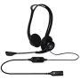  Logitech PC Headset 960 USB,  20-20000,  100-10000, 3.5, 1.9 (981-000100)