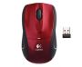  Logitech V450 Nano Cordless Laser Mouse for Notebooks, Red, USB (910-000856)