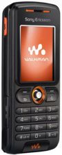   Sony Ericsson W200i Rhythm Black