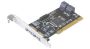  SATA STLab A-224, 4 ch. int, 2 ch. ext., RAID 0, 1, 5, 0+1, PCI