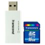   Transcend SDHC 16Gb Class6, (TS16GSDHC6-S5W)