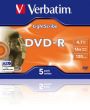  Verbatim DVD+R,4.7Gb 16x Slim