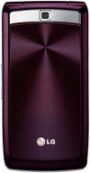   LG KF300 wine red