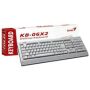  Genius KB06X2, White, PS/2