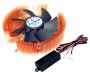 CPU Cooler Zalman CNPS7000B-Cu, socket 478/462/754/939/940, 1350-2600rpm, 18-27.5dB, 775g